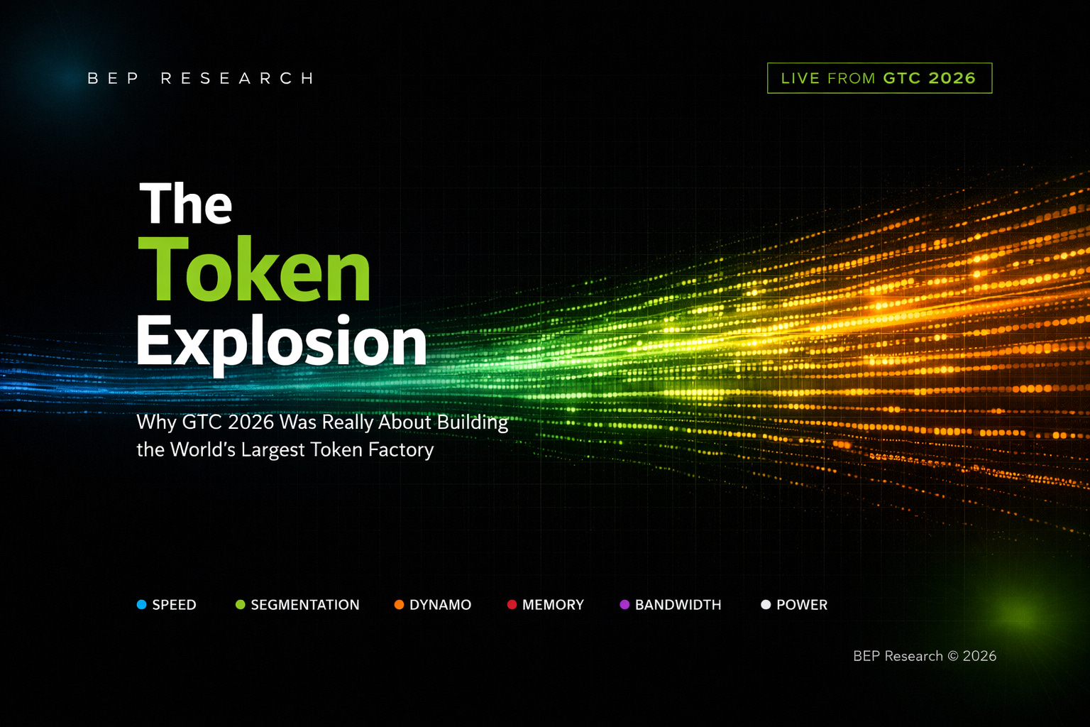 The Token Explosion: Why GTC 2026 Was Really About Building the World’s Largest Token Factory